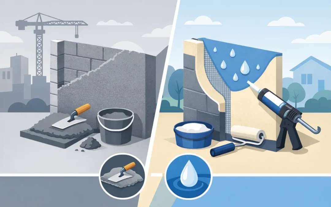 Cement Render vs Silicone Render Compared