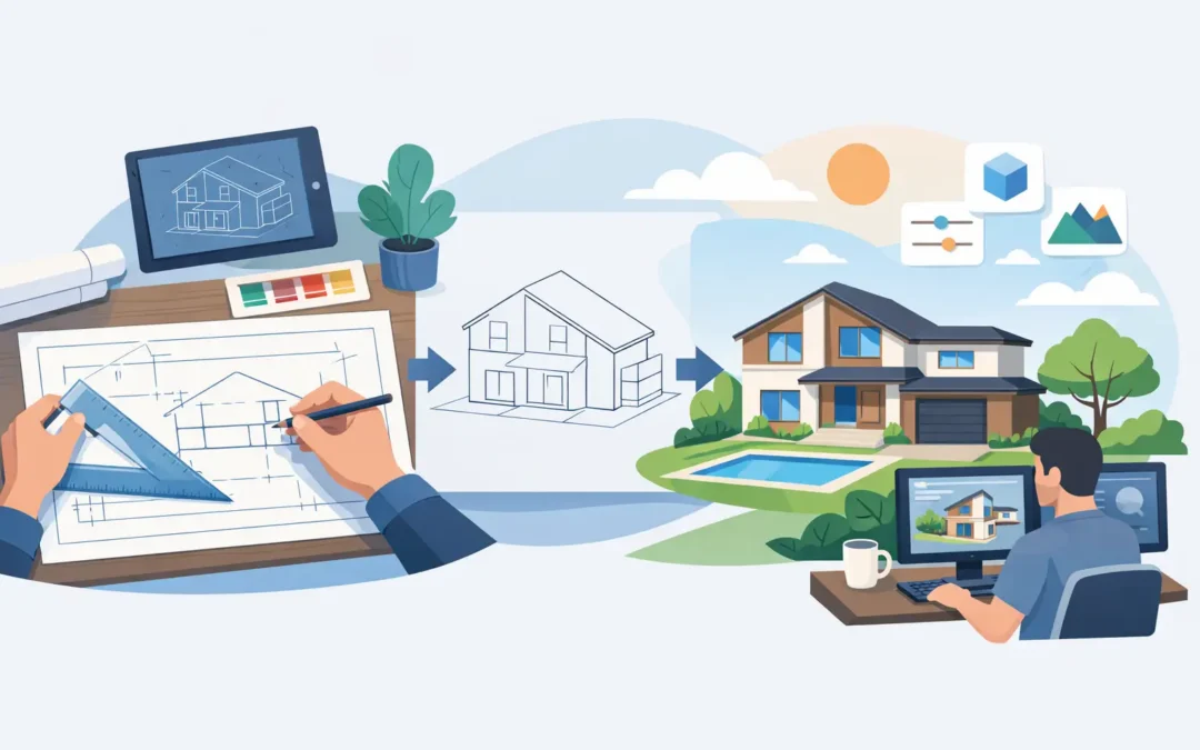Residential Rendering Process Explained Clearly