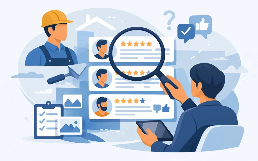 How to Read Render Contractor Reviews Properly