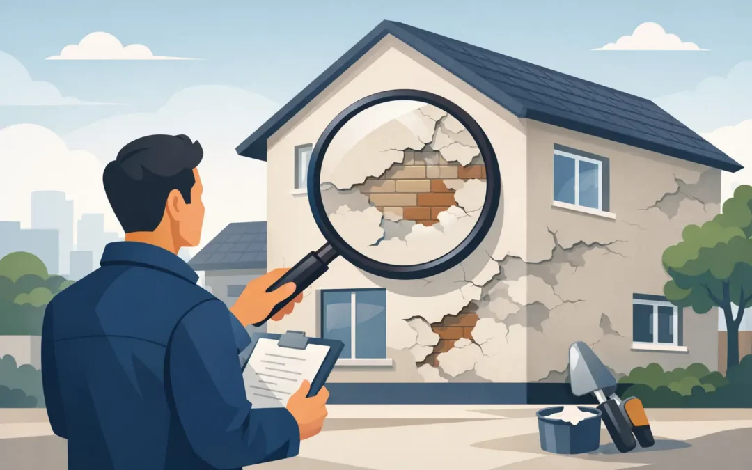 How to Assess Render Damage on Your Property