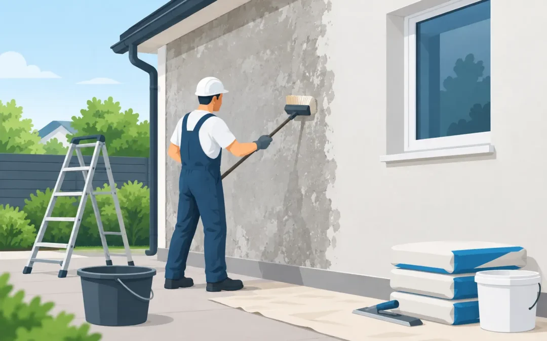 How to Prepare Exterior Walls for Rendering